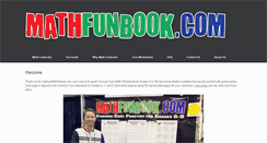 Desktop Screenshot of mathfunbook.com